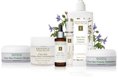Come try our Eminence Clear Skin Collection